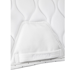Manta de montar Montar doma Flow Crystal Blanco