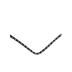 Frontal Montar Fair latté / marrón crystal curvé