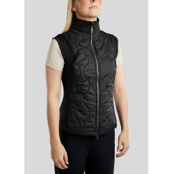 Chaleco acolchado sin mangas Hybrid Montar MoMary gun metals crystals mujer