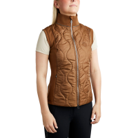 Chaleco acolchado sin mangas Hybrid Montar MoMary gun metals crystals mujer Negro