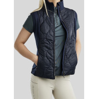 Chaleco acolchado sin mangas Hybrid Montar MoMary gun metals crystals mujer