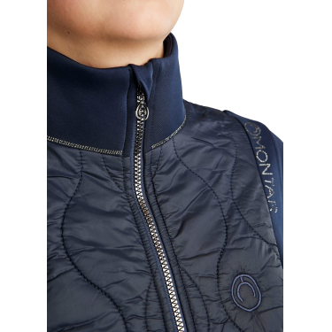 Chaleco acolchado sin mangas Hybrid Montar MoMary gun metals crystals mujer Chaleco acolchado sin mangas Hybrid Montar MoMary gun metals crystals mujer