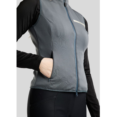 Chaqueta de nailon Montar MoStella con logo impreso en malla y en contraste para mujer Chaqueta de nailon Montar MoStella con logo impreso en malla y en contraste para mujer