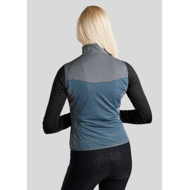 Chaqueta de nailon Montar MoStella con logo impreso en malla y en contraste para mujer Chaqueta de nailon Montar MoStella con logo impreso en malla y en contraste para mujer