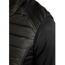 Chaleco acolchado sin mangas Montar Emanuel Quilt mujer Negro