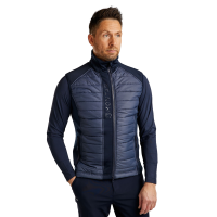 Chaleco acolchado sin mangas Montar Emanuel Quilt mujer Negro