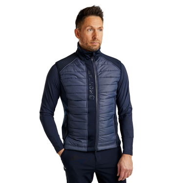 Chaleco acolchado sin mangas Montar Emanuel Quilt mujer Marino Azul marino