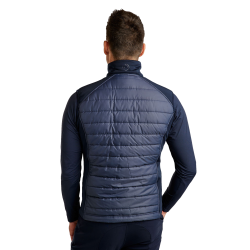 Chaleco acolchado sin mangas Montar Emanuel Quilt mujer Marino Azul marino