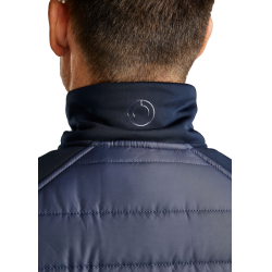 Chaleco acolchado sin mangas Montar Emanuel Quilt mujer Marino Azul marino