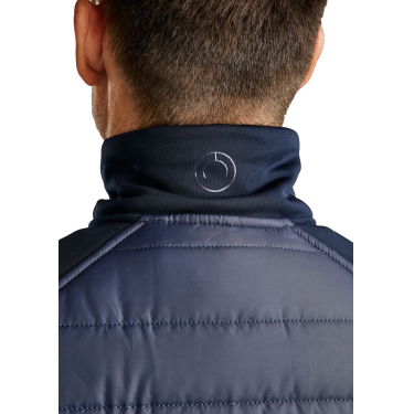 Chaleco acolchado sin mangas Montar Emanuel Quilt mujer Marino Azul marino