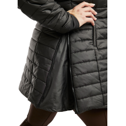 Chaqueta acolchada larga Montar MoKately Curve mujer Negro Chaqueta acolchada larga Montar MoKately Curve mujer Negro