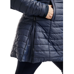 Chaqueta acolchada larga Montar MoKately Curve mujer Azul marino oscuro Chaqueta acolchada larga Montar MoKately Curve mujer Azul marino oscuro
