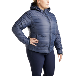 Chaqueta acolchada Montar MoKately Curve mujer Azul marino oscuro
