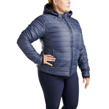 Chaqueta acolchada Montar MoKately Curve mujer Azul marino oscuro