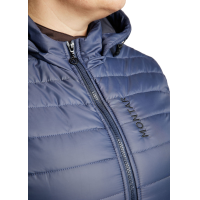 Chaqueta acolchada Montar MoKately Curve mujer Azul marino oscuro