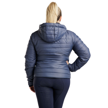 Chaqueta acolchada Montar MoKately Curve mujer Azul marino oscuro