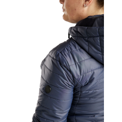 Chaqueta acolchada Montar MoKately Curve mujer Azul marino oscuro