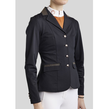 Chaqueta de concurso Montar MoKatrina mujer con decoración rosegold