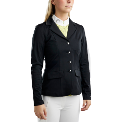 Chaqueta de concurso Montar MoKatniss crystal gun metal mujer