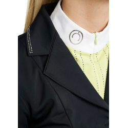 Chaqueta de concurso Montar MoKatniss crystal gun metal mujer Negro