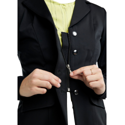 Chaqueta de concurso Montar MoKatniss crystal gun metal mujer Negro