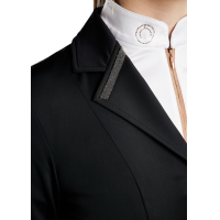 Chaqueta de concurso Montar MoGloria banda de caviar mujer Pizarra oscura Gris