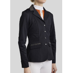 Chaqueta de concurso Montar Junior MoKately con pliegues