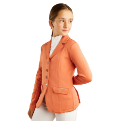 Chaqueta de concurso Montar MoHelen Junior detalles rosegold Sandía Rosa