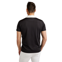 Polo de concurso Montar MoWill estructurado mujer Negro