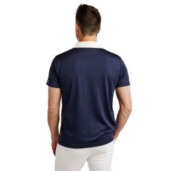 Polo de concurso Montar MoWill estructurado mujer Marino Azul marino
