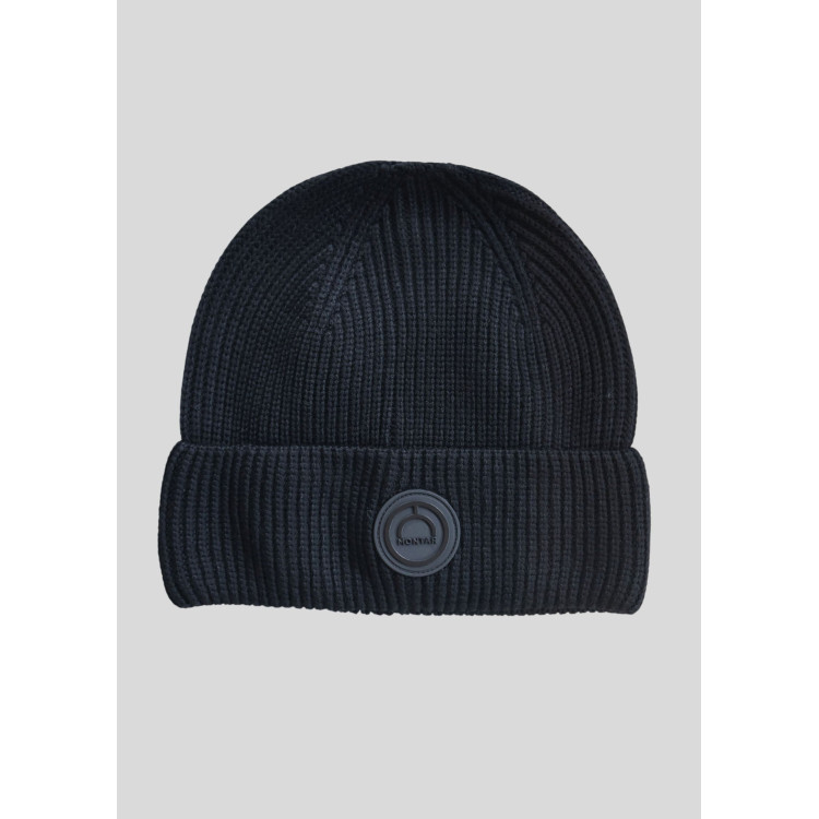 Gorro de lana tejido Montar con logotipo