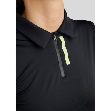 Camiseta de entrenamiento Montar MoStella de malla con logotipo impreso en contraste para mujer Camiseta de entrenamiento Montar MoStella de malla con logotipo impreso en contraste para mujer