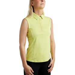 Polo sin mangas con cuello Montar Fiona