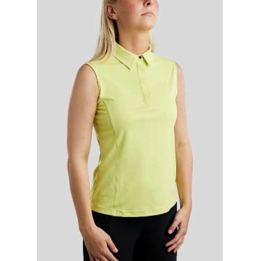 Polo sin mangas con cuello Montar Fiona