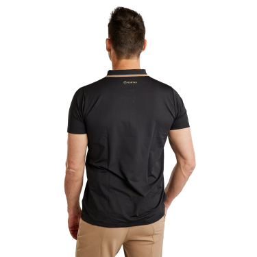 Polo de manga corta Montar MoDrake con cuello y logotipo en contraste para hombre Polo de manga corta Montar MoDrake con cuello y logotipo en contraste para hombre