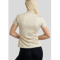 Camiseta de entrenamiento Montar MoBriella Junior con cristal gun metal