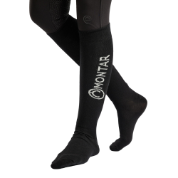 Calcetines Montar negros con logo Calcetines Montar negros con logo