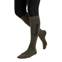 Calcetines Montar con logotipo Verde polvoriento