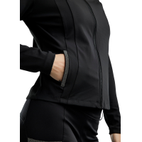 Chaqueta con cremallera completa Montar MoGloria banda caviar mujer Negro Chaqueta con cremallera completa Montar MoGloria banda caviar mujer Negro