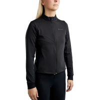 Chaqueta con cremallera completa Montar MoZira refinada mujer Negro