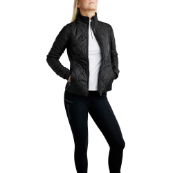 Chaqueta Híbrida Montar MoMary cristales gun metal mujer Negro