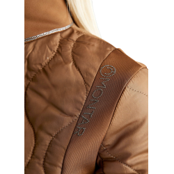 Chaqueta Híbrida Montar MoMary cristales gun metal mujer Caramelo Marrón