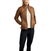Chaqueta Híbrida Montar MoMary cristales gun metal mujer Caramelo Marrón