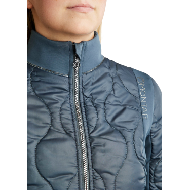 Chaqueta Híbrida Montar MoMary cristales gun metal mujer Pizarra oscura Gris