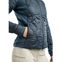 Chaqueta Híbrida Montar MoMary cristales gun metal mujer Negro