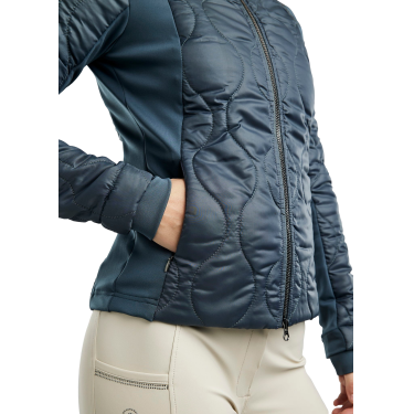 Chaqueta Híbrida Montar MoMary cristales gun metal mujer Pizarra oscura Gris