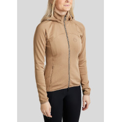 Chaqueta softshell Montar MoWendy con cremallera completa y logo impreso con láser para mujer