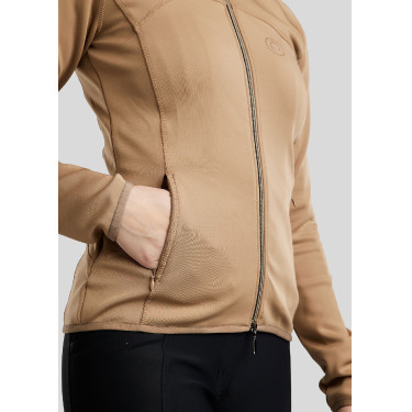 Chaqueta softshell Montar MoWendy con cremallera completa y logo impreso con láser para mujer Chaqueta softshell Montar MoWendy con cremallera completa y logo impreso con láser para mujer