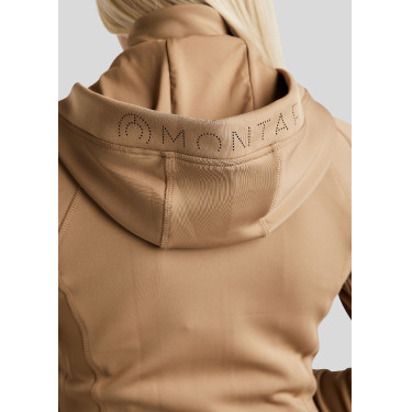 Chaqueta softshell Montar MoWendy con cremallera completa y logo impreso con láser para mujer Chaqueta softshell Montar MoWendy con cremallera completa y logo impreso con láser para mujer