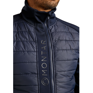 Chaqueta acolchada Montar Emanuel Azul marino oscuro